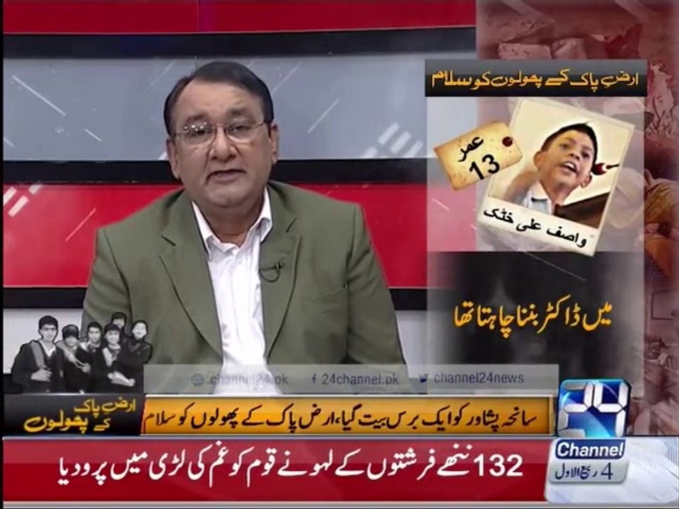 Analyst Anjum Rasheed gives his recommendations for eliminating terrorism