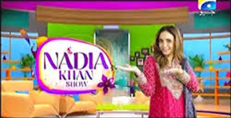 Nadia Khan Show - 16 December 2015 Part 2 - Special Tribute to APS Martyrs - Azam Kar Kay Geo