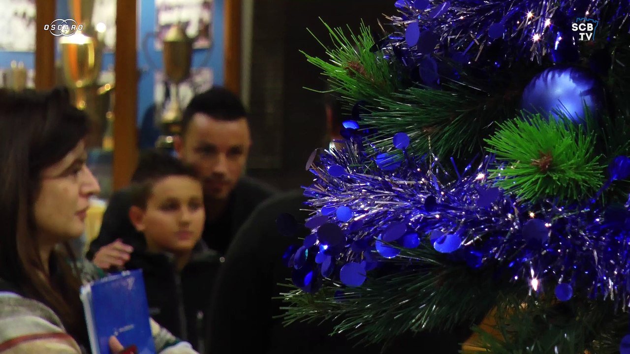 Vito en visite au stade Armand Cesari