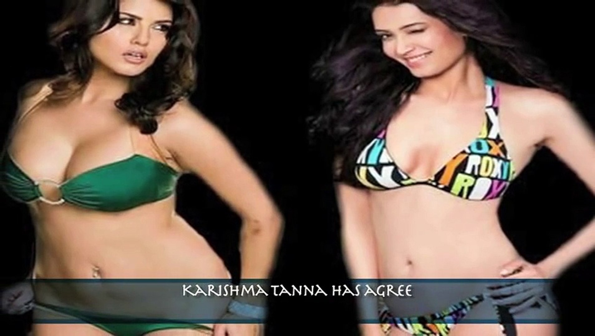 Sunny Leone & Karishma Tanna Hot Strip Tease - video Dailymotion