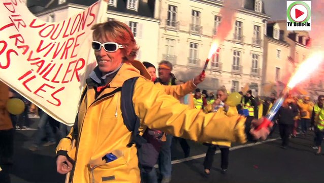 Vannes | Manifestation des insulaires | Vannes Télé