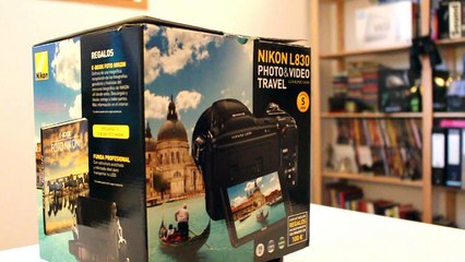 Nikon L830 Unboxing Review Portugues (Melhor Camara Barata para Youtube)