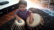 Kid Playing Tabla (Drums) with Persian Song- Very Cute