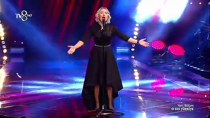 Olga Güner ''O SOLE MIO'' O Ses Türkiye 13 Aralık 2015