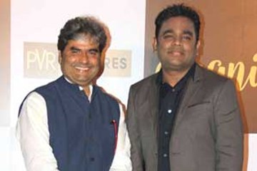 A R Rahman & Vishal Bhardwaj attend the music launch of Jugni
