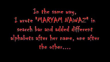 Shocking how Pakistan do search Maryum Nawaz on google