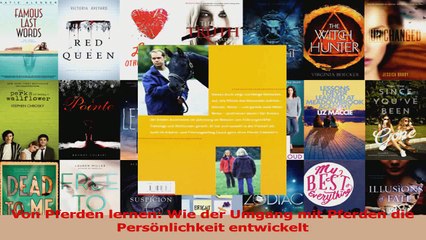 Download  Von Pferden lernen Wie der Umgang mit Pferden die Persönlichkeit entwickelt PDF Frei