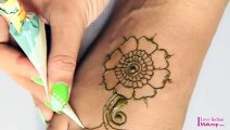 Mehndi designs tutorial for feet-Latest mehndi designs for feet