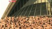 Australie: 5.000 personnes posent nues en Australie devant l'Opéra