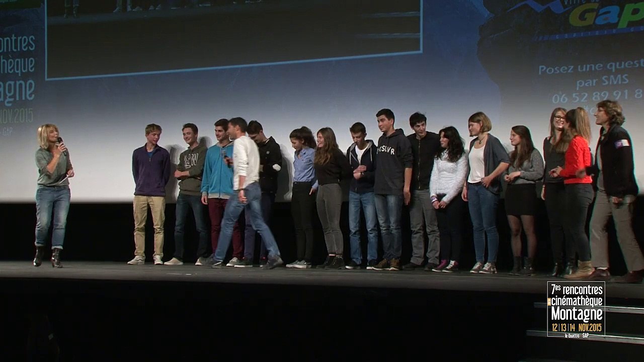 Eleves du lycee nord aux Rencontres Cinematheque Montagne Gap
