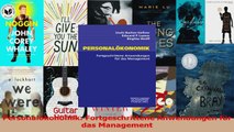 Lesen  Personalökonomik Fortgeschrittene Anwendungen für das Management Ebook Online