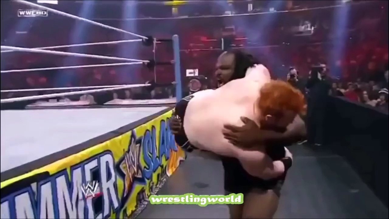 Wwe Extreme Barracade Moments-Must Watch