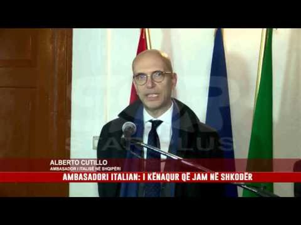 PREZANTOHET AMBASADORI ITALIAN ALBERTO CUTILLO
