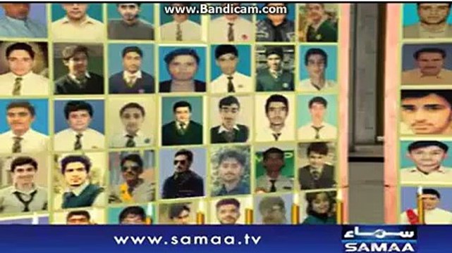 MUST WATCH | Pakistani Cricketers pay tribute to the martyrs of APS and their parents.