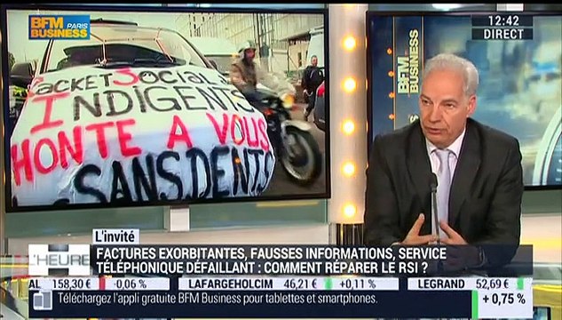 Artisanat: Nous sommes favorables à un régime adapté à nos entreprises , Alain Griset – 16/12