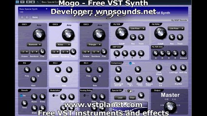 Synthesizer Software Mogo Free VST - vstplanet.com