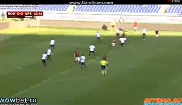 Juan Iturbe GETS INJURED ROMA 0-0 SPEZIA 16-12-2015