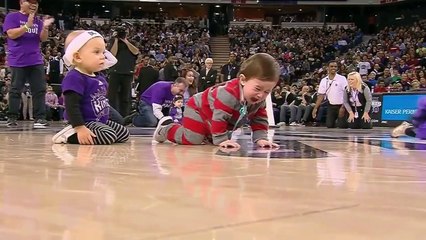 Nba Sacramento Kings Baby Race (Nov 15 2015)