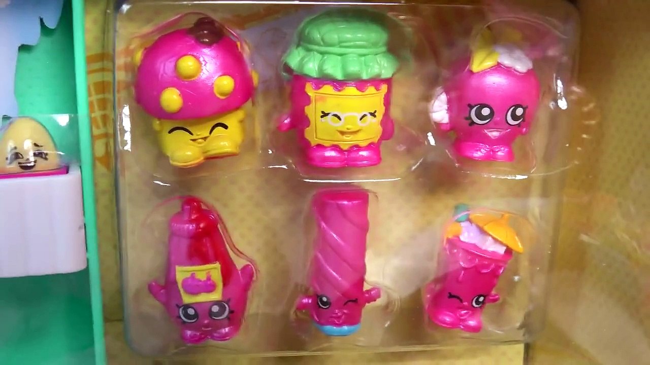 Shopkins Season 3 Metallic So Cool Fridge Refrigerator Toy Playset with MY Little Pony Fas