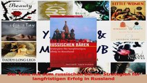 Lesen  Der Tanz mit dem russischen Bären Strategien für langfristigen Erfolg in Russland Ebook Frei
