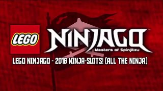 (NEW) LEGO® Ninjago 2016 ALL THE NINJA SUITS!! HD (CONCEPT IMAGES)