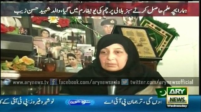 Father of APS martyr says terrorists should have been hanged within school premises