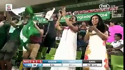 the magician..saeed ajmal on fire in death over...