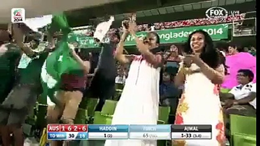 the magician..saeed ajmal on fire in death over...