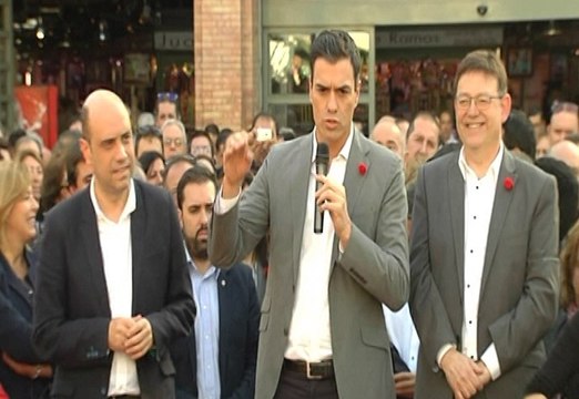 Sánchez pide el voto para hacer dimitir a Rajoy