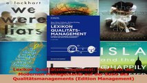 Download  Lexikon Qualitätsmanagement Handbuch des Modernen Managements auf der Basis des Ebook Frei