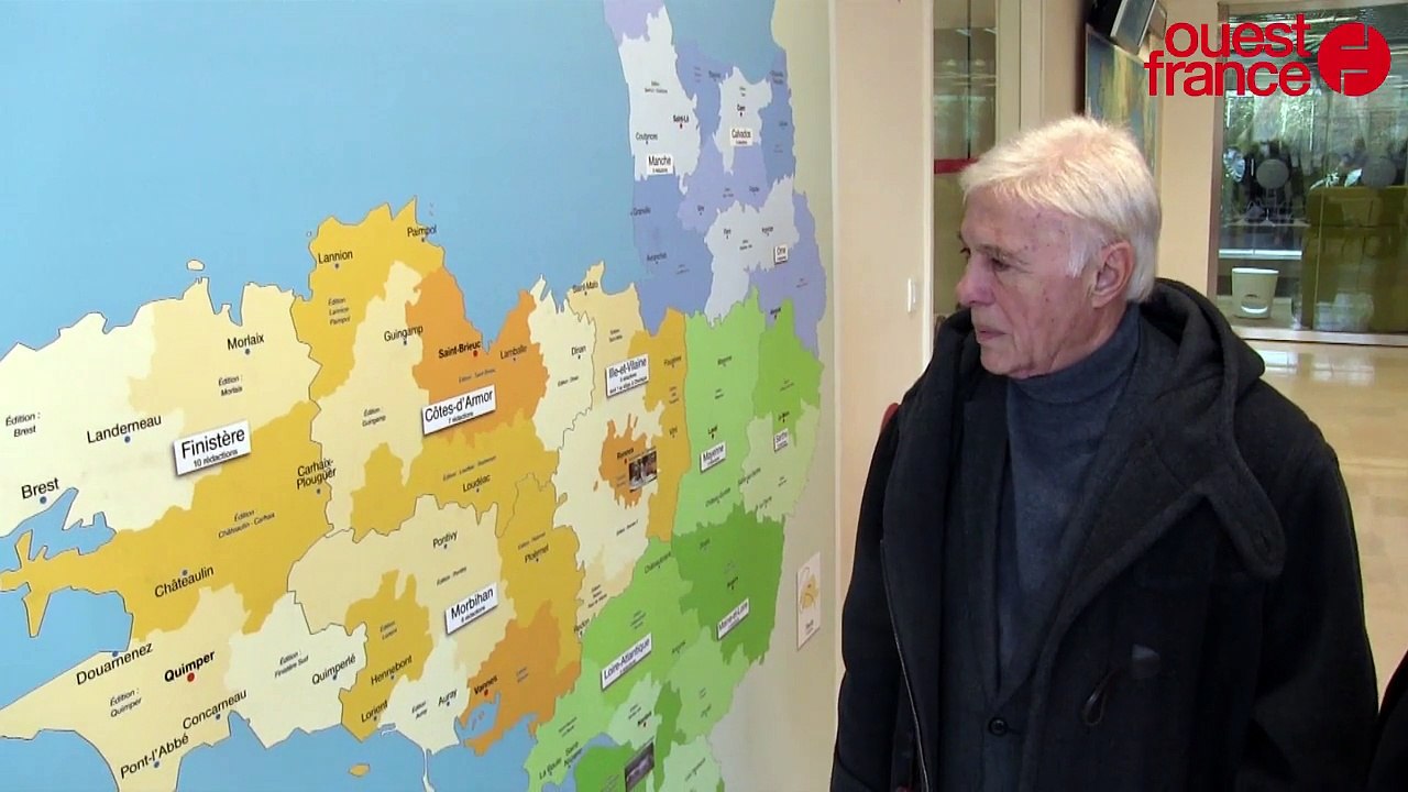 Guy Bedos, sa journée à Ouest-France (teaser)