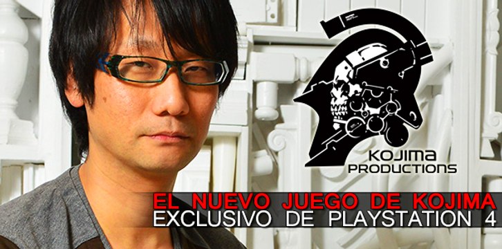 El nuevo juego de Kojima EXCLUSIVO de PlayStation 4