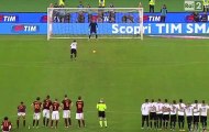The penalty shootout - AS Roma 0 - 0 (2 - 4) Spezia -  Coppa Italia - 16.12.2015