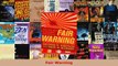 Download  Fair Warning Ebook Free