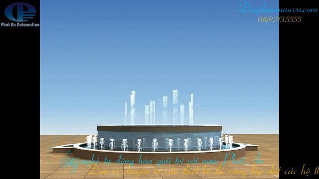 Thiết kế sản xuất hệ thống nhạc nước nghệ thuật