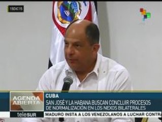 Cuba y Costa Rica buscan normalizar sus lazos bilaterales