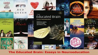 PDF Download  The Educated Brain Essays in Neuroeducation Download Full Ebook