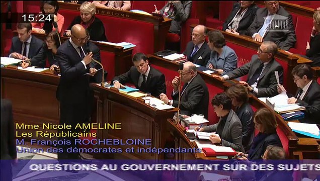 QAG - Libye - Réponse d'Harlem DESIR à la députée Nicole AMELINE