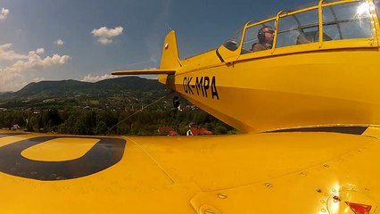 Zlin Z-226 accident lors de latterrissage, filmé en Go Pro hero 2!