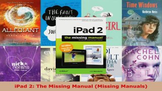 Read  iPad 2 The Missing Manual Missing Manuals Ebook Free