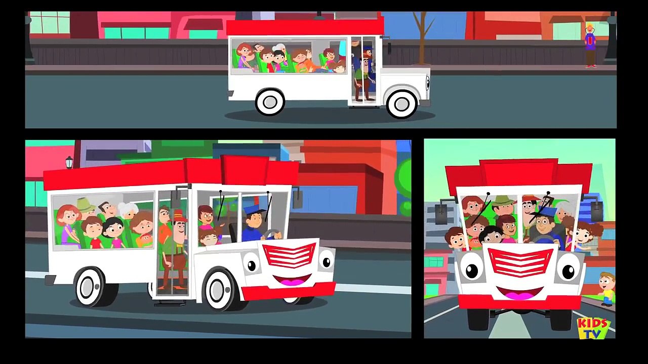 Wheels On The Bus | Nursery Rhyme For Children And Kids Song