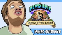 PewDiePie: Legend of the Brofist iPhone Walkthrough Part 9 Mines Entrance