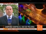 Fuerza Aérea Colombiana se une a campaña contra uso de pólvora durante diciembre en Medellín