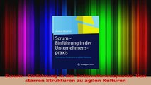 Download  Scrum  Einführung in der Unternehmenspraxis Von starren Strukturen zu agilen Kulturen PDF Online
