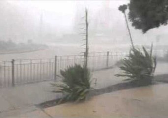 Supercell Storm Slams Little Bay