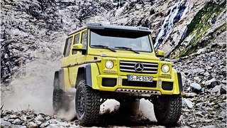 Mercedes-Benz _ The new G 500 4x4²_ highest offroad performance.