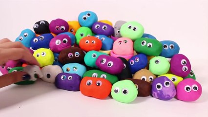 Play Doh Surprise Eggs Peppa Pig Frozen Mickey Mouse Spiderman Minnie Masha Disney Huevos