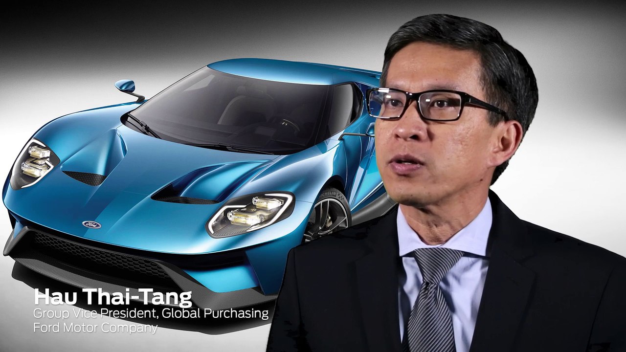 Ford & Corning® Gorilla® Glass© hybrid windshield technology on all-new Ford GT