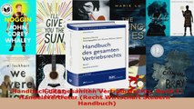 Download  Handbuch des gesamten Vertriebsrechts Band 1 Handelsvertreter Recht Wirtschaft Steuern  Ebook Frei