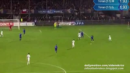 Bouna Sarr 0:1 | Bourg Peronnas v. Olympique Marseille 16.12.2015 HD